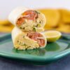 salmon burrito
