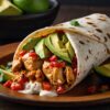 chicken burrito