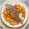 fried whole fish